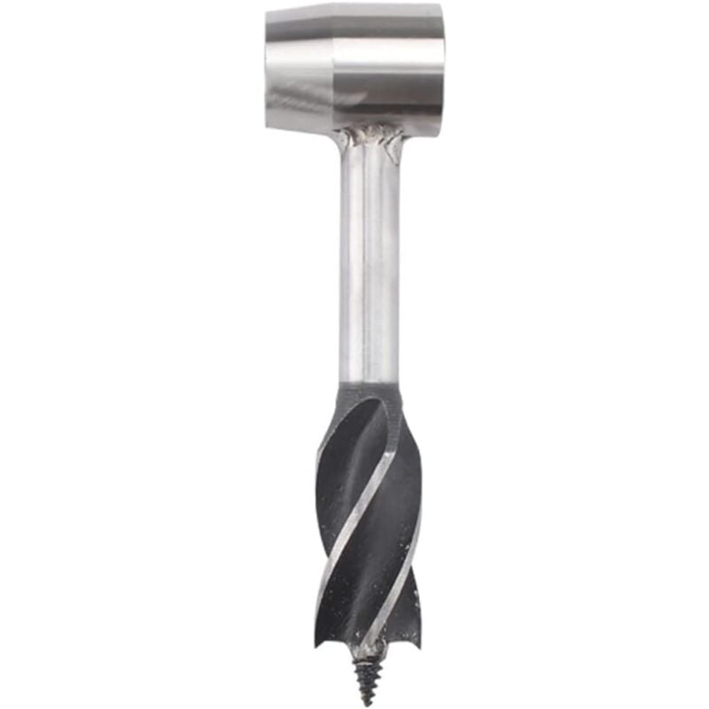 Ersandy - Outdoor Survival Tool Scotch Eye Holzschneckenbohrer aus Edelstahl, manueller Schneckenbohrer für Camping, Bushcrafting, Rucksackreisen