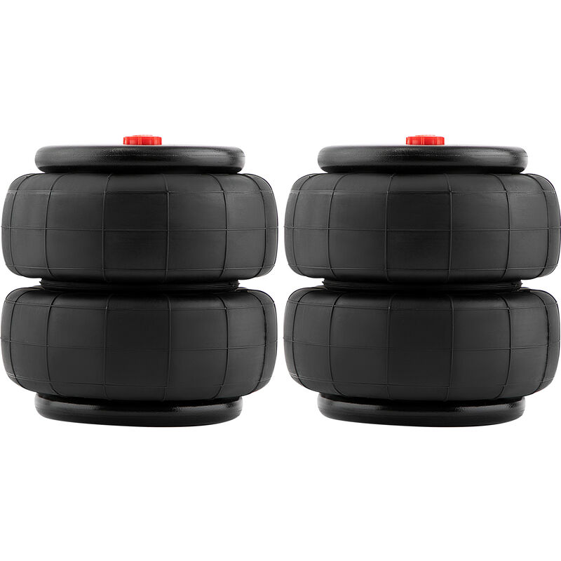 Paar 2600 lbs Luftfeder Federbalg Single Port 1/2' npt Für Heavy Duty AufhängungPaar 2600 lbs Luftfeder Federbalg Single Port 1/2' npt Für Heavy Duty