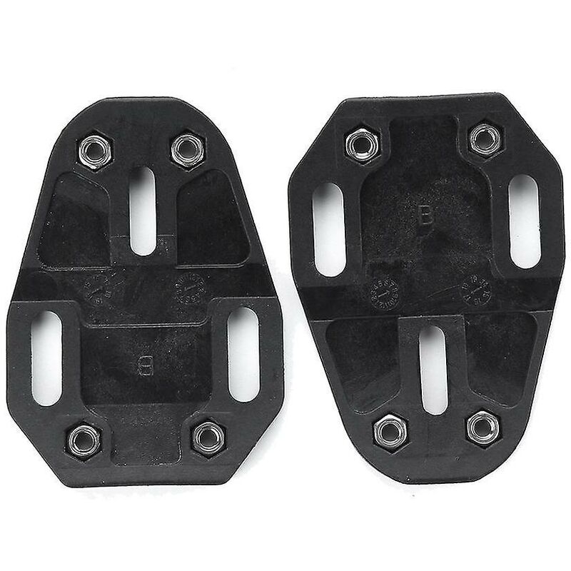 Paar Fahrrad-Stollen, 6-Grad-Rennrad-Schienen-Set, rutschfeste 3-Loch-Stollen für die Zero-Serie