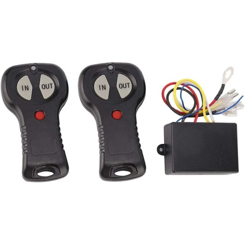 Paar kabelloser Controller, 12 v Universal-Funk-Windenfernbedienungs-Controller-Kit für Auto-LKW