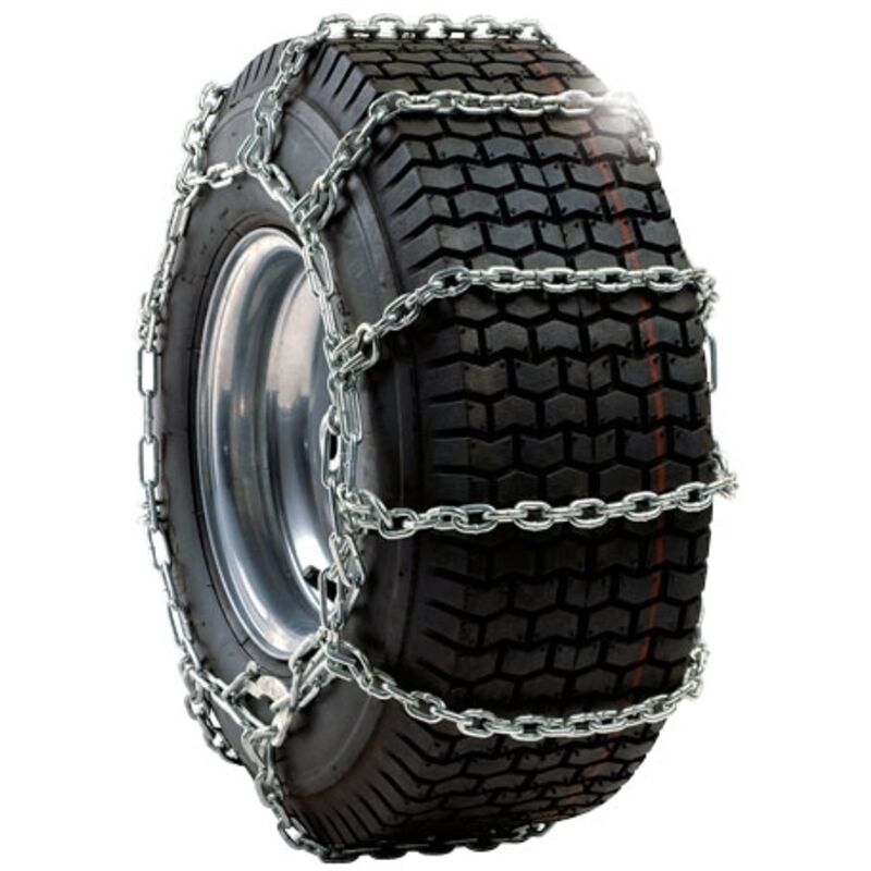 Paar Schneeketten Radreifen Rasentraktor 22x10.00-10 23x10.00-12 185-14