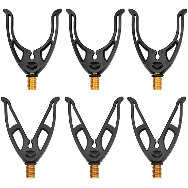 Pack Fishing Rod Holder Grips with M3/8 Brass Threaded Butt Grips Adjustable Rod Pads for All Rod Holders