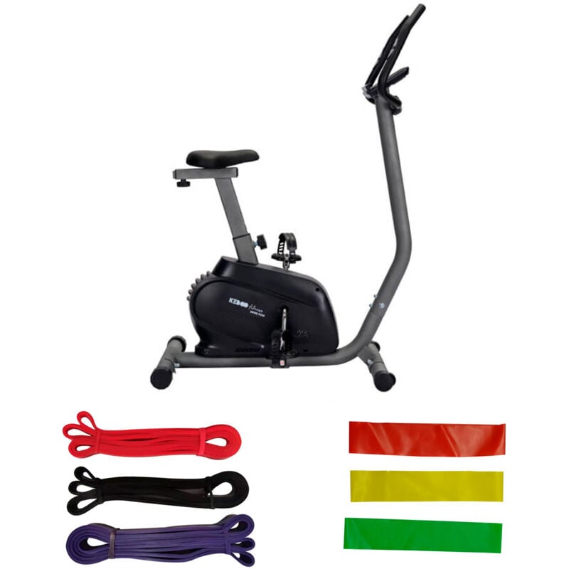 Pack Heimtrainer Keboo Serie 900 98x51x132 cm 16 Geschwindigkeit und 6 Elastische Bänder für Verschiedene Trainingsniveaus