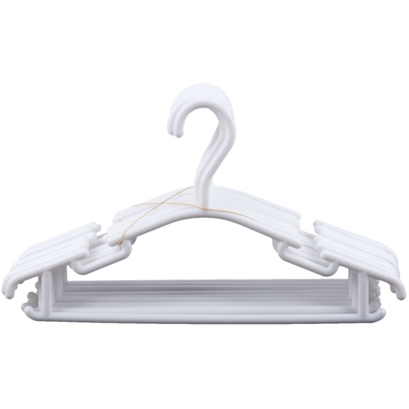 Packung mit 10 StüCk KleiderbüGel Rutschfeste für Kinder pp Baby oder Kind 27 x 15 Cm