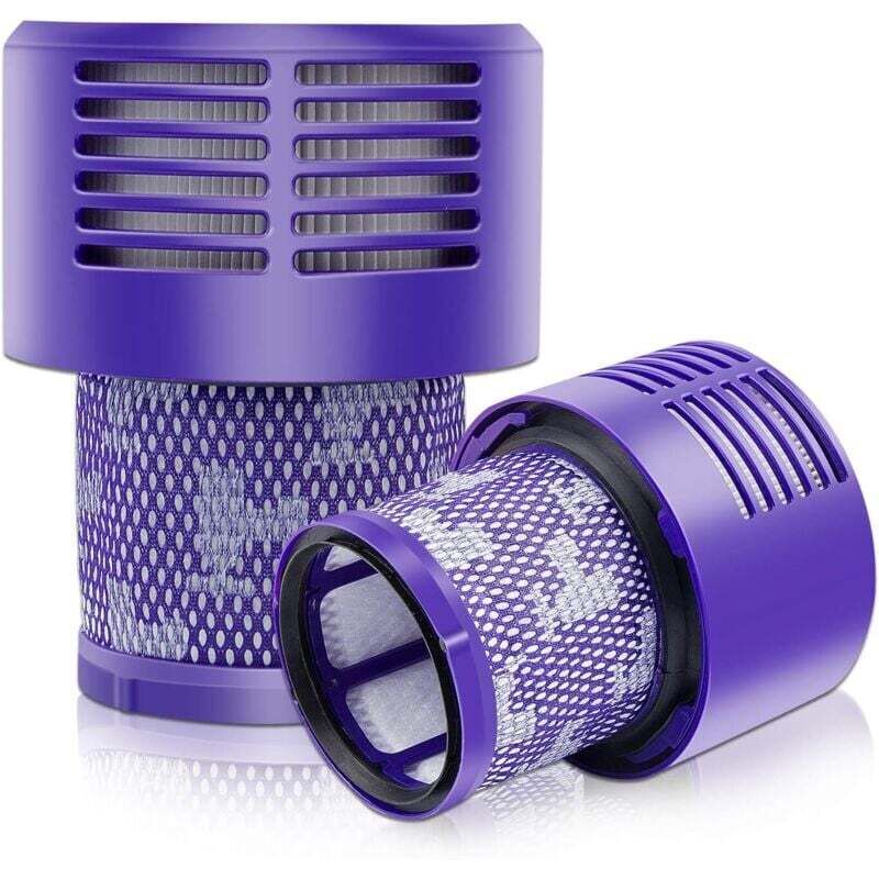 Packung mit 2 Ersatz-Heckfiltern für Dyson V10, V10 Absolute, V10 Animal, V10 Motorhead, V10 Total Clean, SV12 Staubsauger