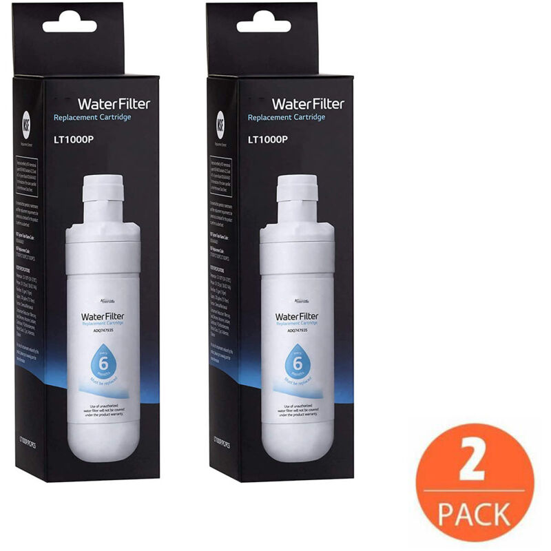 Mimiy - Packung mit 2 Filtern (LT1000P). Kühlschrank, Kühlschrank-Wasserfilter