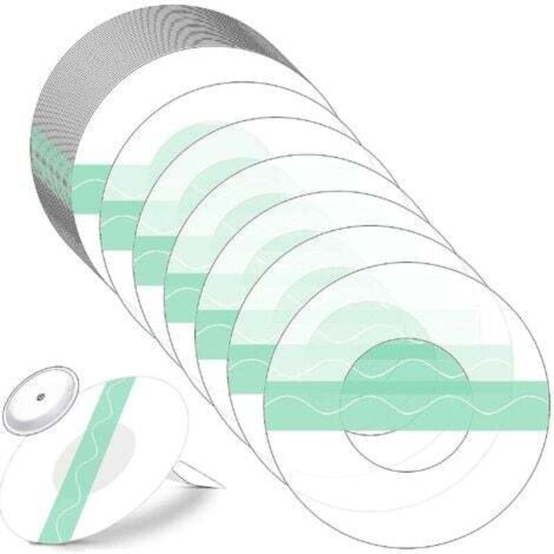 Packung mit 50 Patches Sport Sensor Freestyle Libre Patches Wasserdichte Libre Klebepatches Atmungsaktiv Stark haftender Sensor Transparente cgm