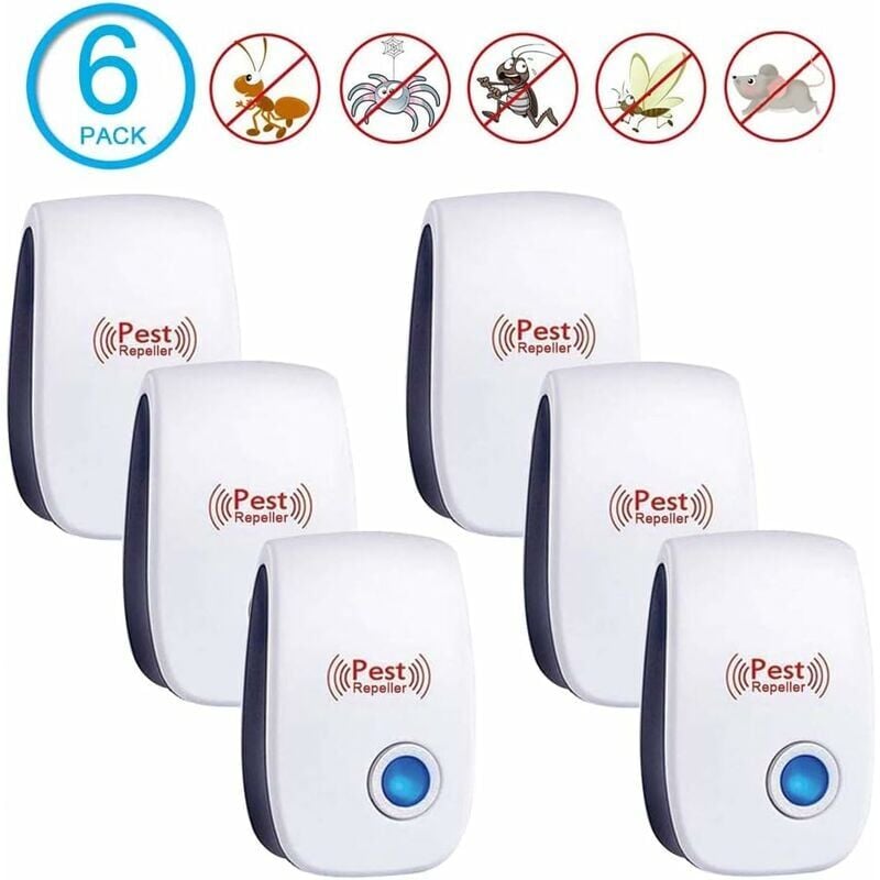 Aiperq - Packungen – Ultraschall-Maus – Ultraschall-Rattenabwehr – Ultraschall-Nagetierabwehr – Ultraschall-Maus und Ratten, Nagetiere,