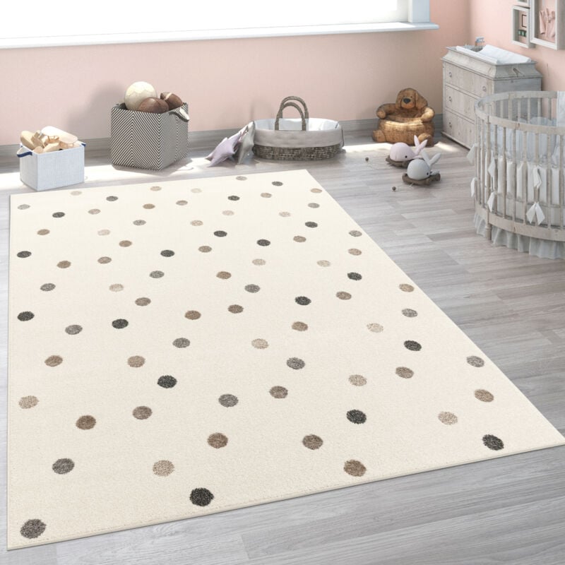 Paco Home - Kinderteppich Teppich Kinderzimmer Mädchen Jungs Verschiedene Motive Und Größen 120x160 cm, Beige 3