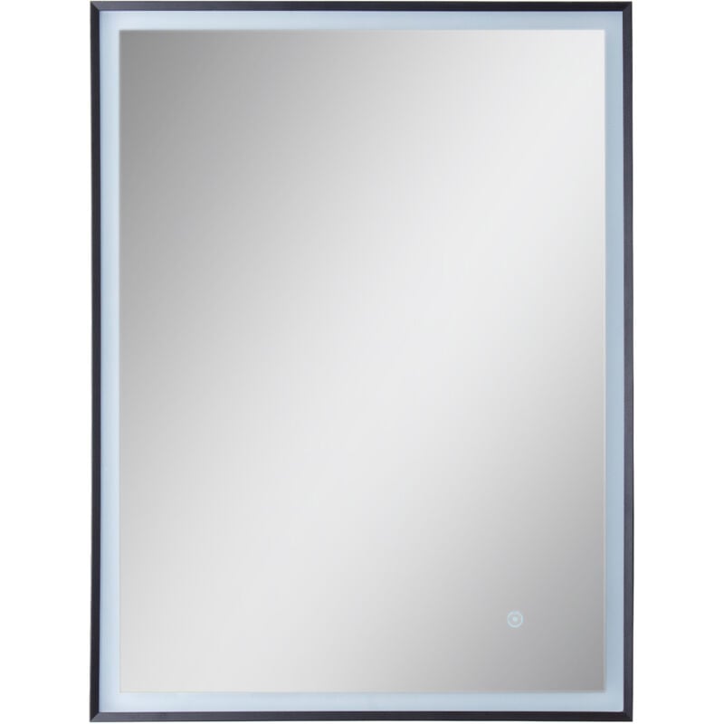 Paco Home Spiegel Schminkspiegel mit Beleuchtung Badezimmer Indirekte Beleuchtung Typ 8, Rechteckig (60x80cm)