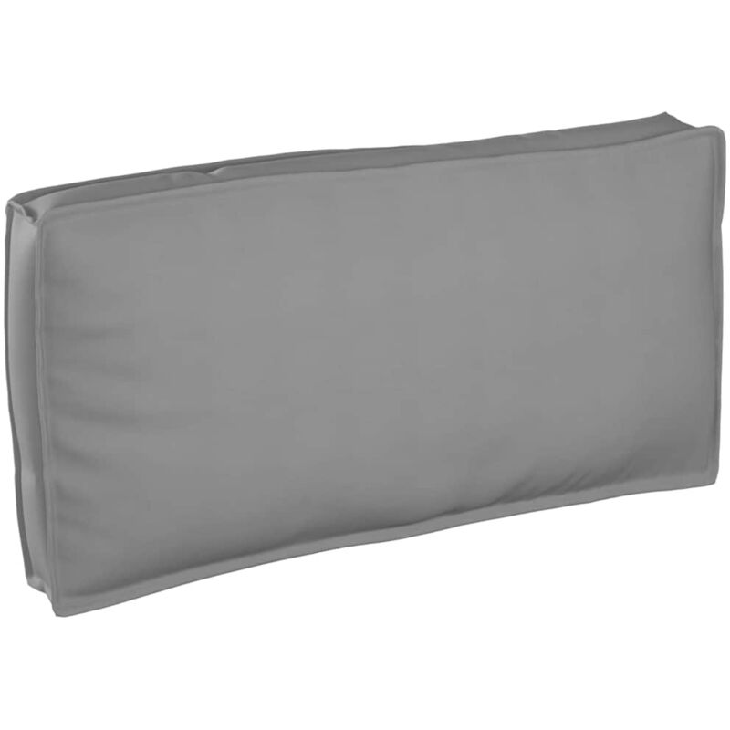 Palettenkissen für Sitzfläche / Rückenlehne Grau 120 x 60 x 12 cm vidaXL