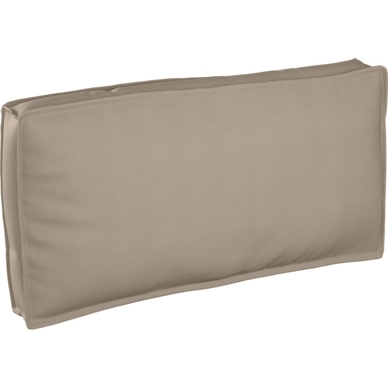 Palettenkissen für Sitzfläche / Rückenlehne mit Kissen Taupe vidaXL