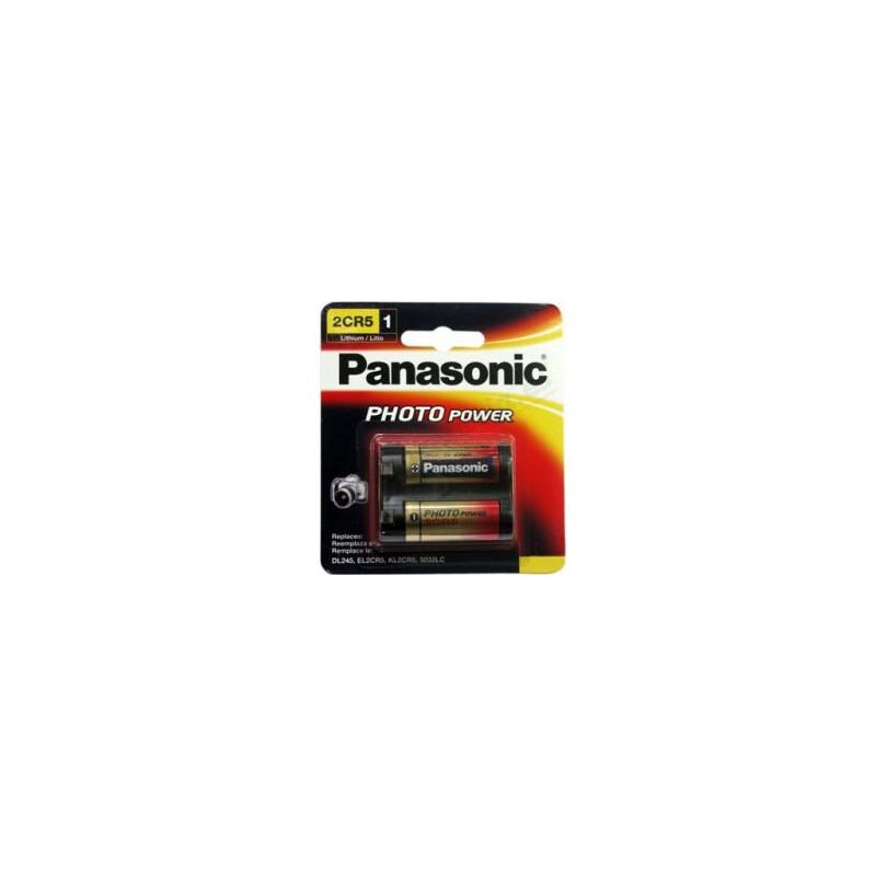 Lithium-Batterie 2CR5 6Vdc 1600mA Camcorder PANASONIC