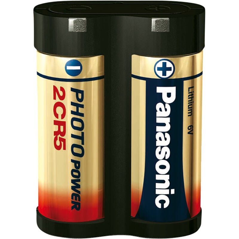 Lithium-Batterie 2CR5 6Vdc 1600mA Camcorder PANASONIC