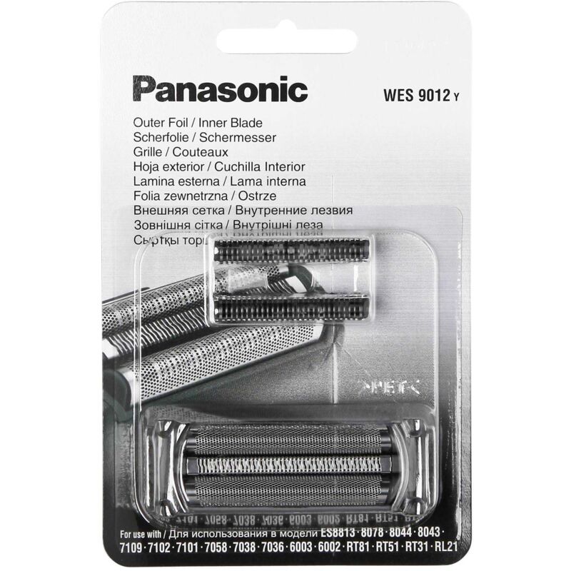 WES9012 - Ersatzscherblatt und Schermesser - für Rasierapparat - für ES7036, ES7101S503, ES7101S511, ES7101S581, ES7109, ES7109S503 - Panasonic