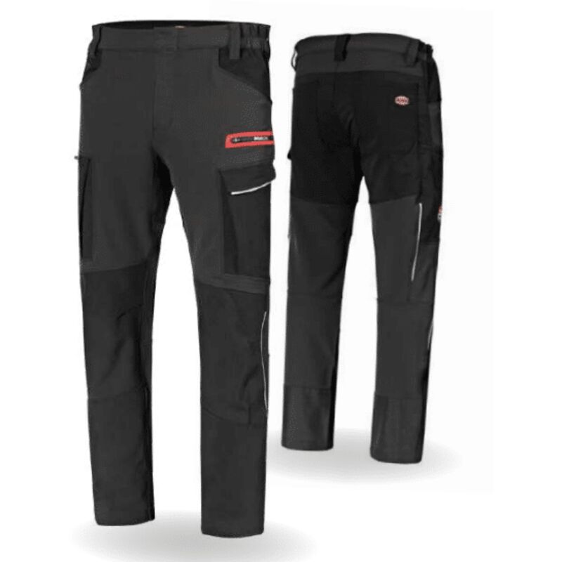 Cargo-Arbeitshose Motor Ducati - t.xl ( 46-48 ) - Schwarz Diadora 702.181807-C8817 t.xl