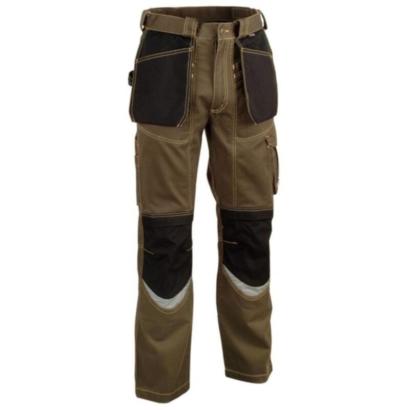 Bricklayer Arbeitshose - 46 (eu) - Schlammfarbe - Cofra