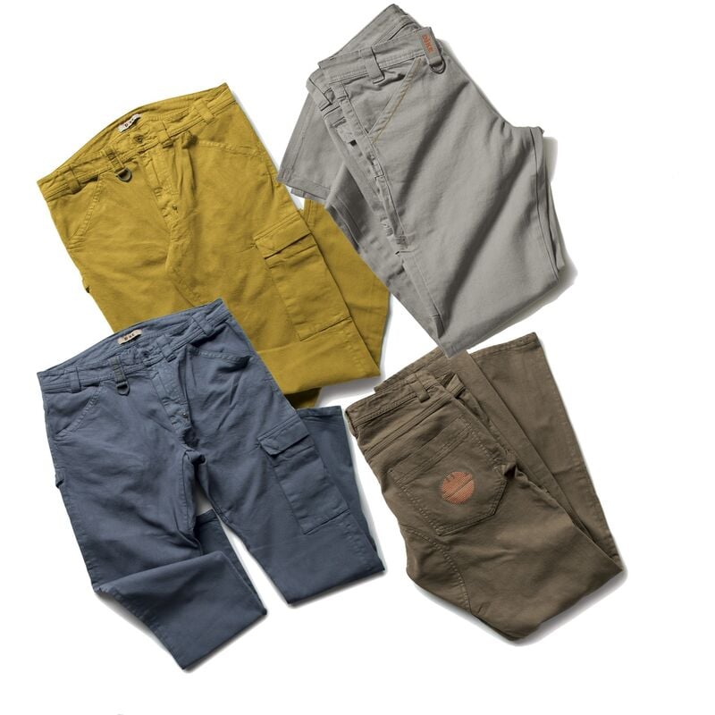 Dike - Press Arbeitshosen - l - Schlammfarbe