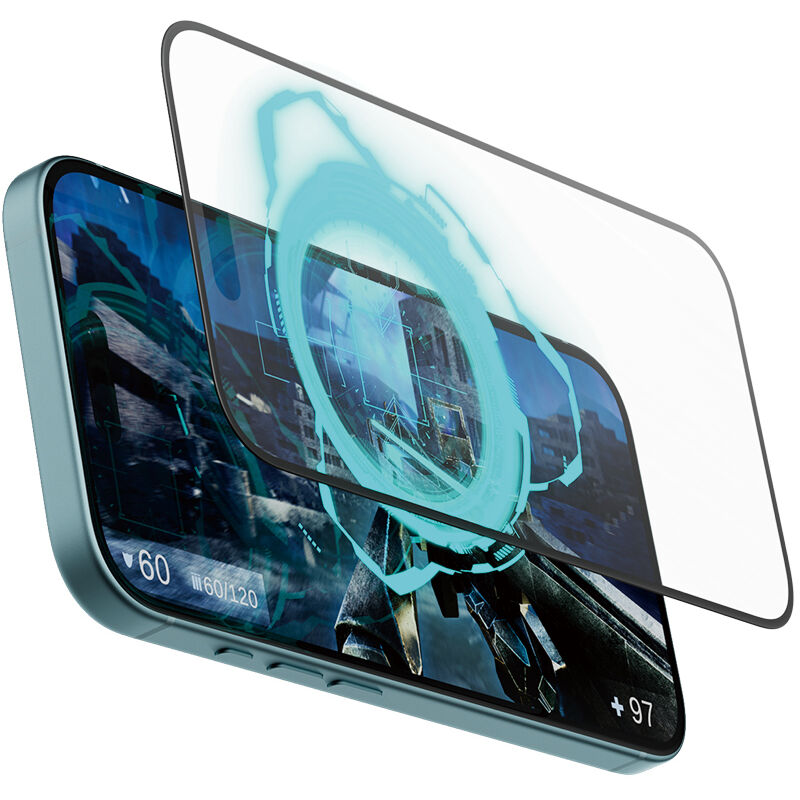 PanzerGlass ® Gaming Displayschutz iPhone 16 15 Ultra-Wide Fit, Apple, Apple - iPhone 16, Apple - iPhone 15, Trockene Anwendung, Kratzresistent,