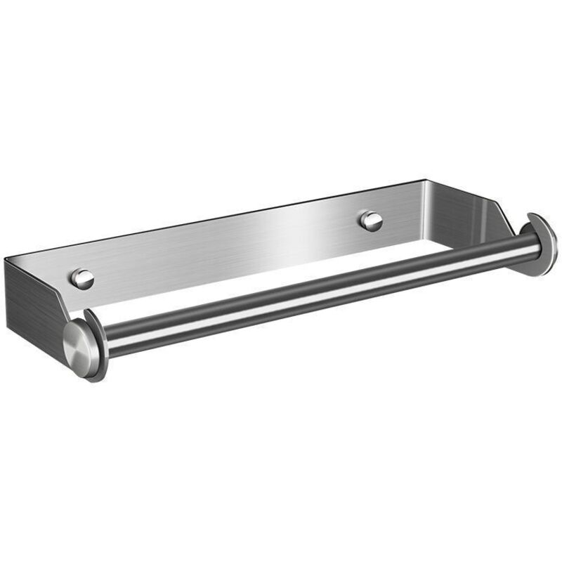 ZVD - Papierhandtuchspender, Papierhandtuchspender, wandmontierter Papierhandtuchspender, Aluminium-Papierhandtuch- und Folienspender, wandmontierter