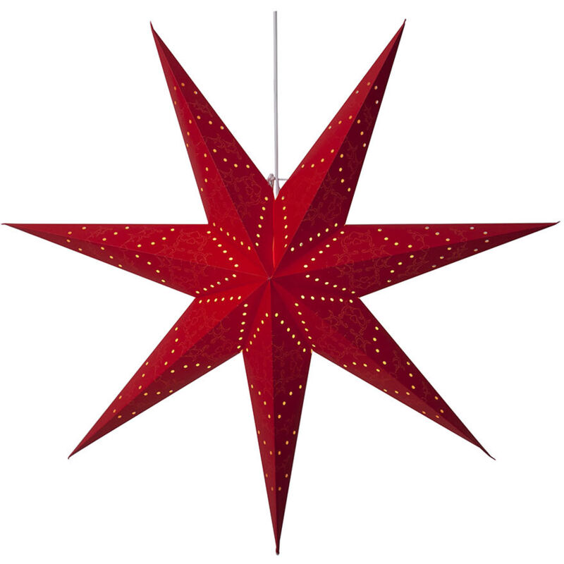 Star Trading - Papierstern 'Sensy Star 100', rot
