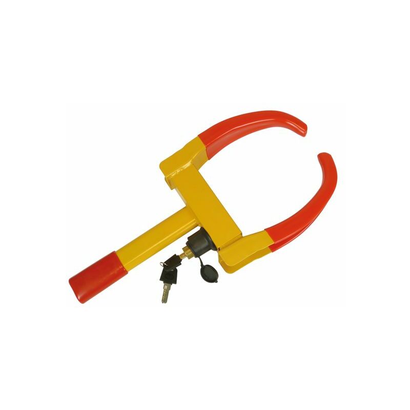 Vivol - Parkkralle - Extra groß für Radgrößen von 13-21 Zoll und bis 175-254mm Breite - Diebstahlschutz für Auto und Wohnwagen