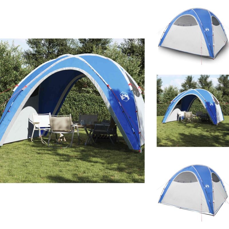 Partyzelt Blau Wasserdicht - Campingzelt - Partyzelt - Gartenfestzelt - Wasserfeste Zelte - Sonnensegel
