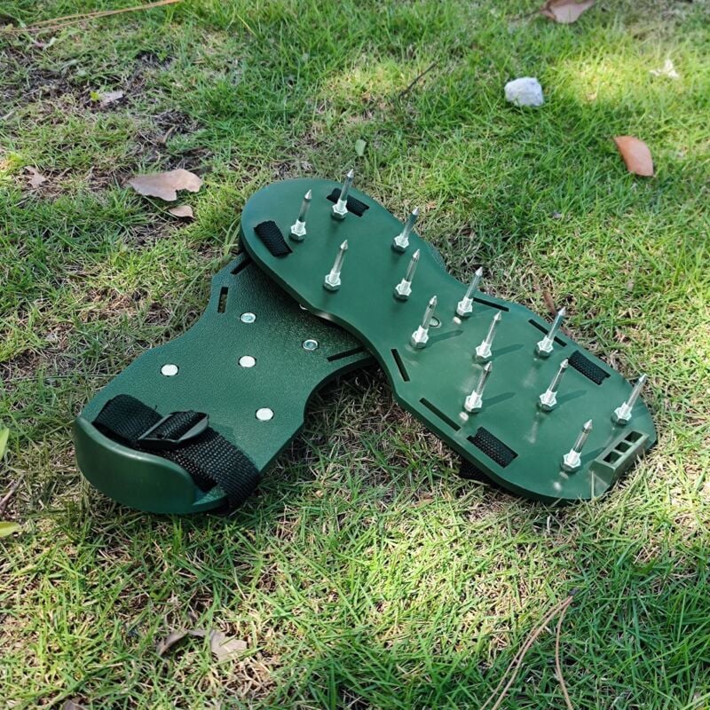 Patchwork-Nägel-Schuhe, Gartengras, Kiefern-Erde, 4,2 cm, Grasnägel, Rasen, aufblasbare Kiefern-Erde-Schuhe, grün