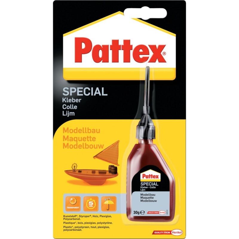 Pattex Spezialkleber, Modellbau, Blister, 30g PXSM1