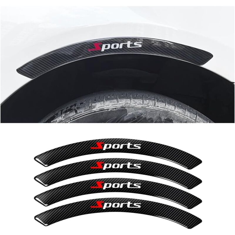 Pcs Auto Kotflügelverbreiterungen Carbon Fiber Kotflügelverbreiterungen Carbon Fiber Auto Kotflügelverbreiterungen Auto Teile