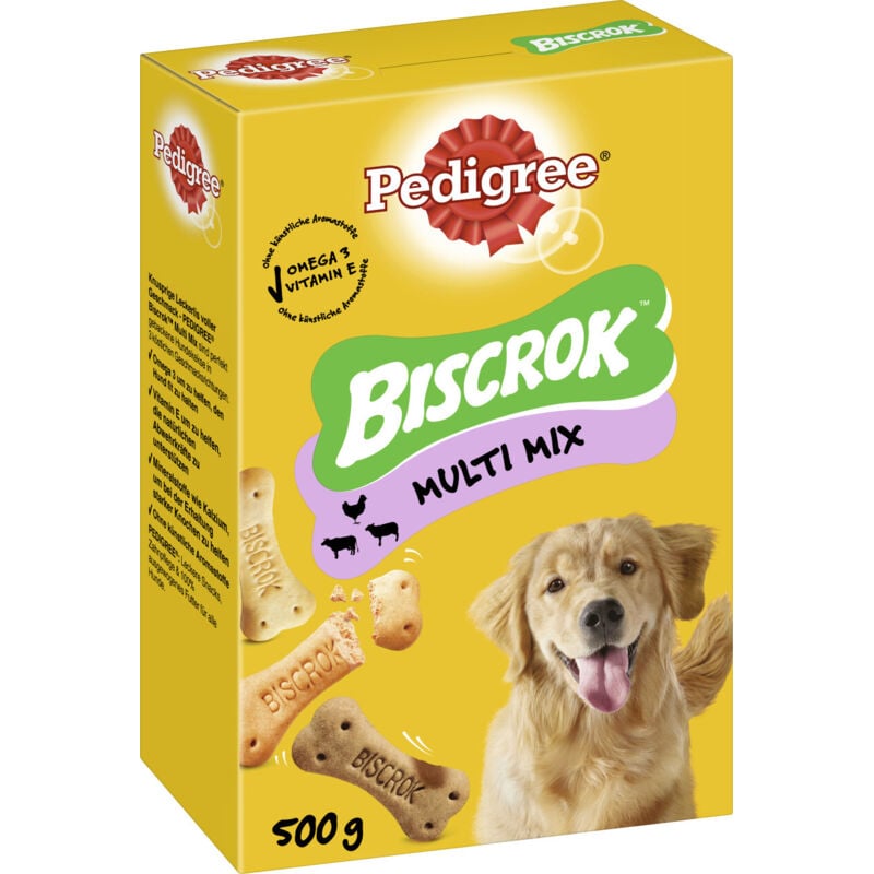 Hundesnacks Biscrok 500 g Snacks - Pedigree