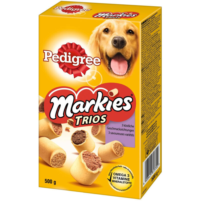 Pedigree Hundesnacks Markies Trios 500 g Snacks