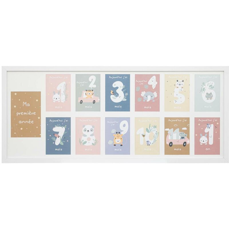 Bilderrahmen für 1. Geburtstag, 70 x 29,5 cm