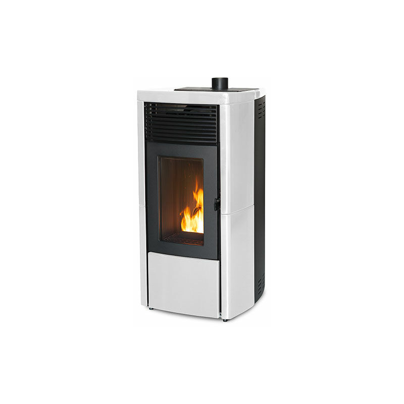 Pelletofen MCZ STAR AIR Maestro 8 kW verschiedene Farben Pellet Ofen Kaminofen Weiss