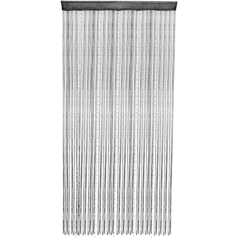 Perlenvorhang, Kristallperlen-verschlüsselter Fadenvorhang, Quasten-Türvorhang für Schrank, Türvorhang für Türöffnung, hängende Heimdekoration 1 x 2