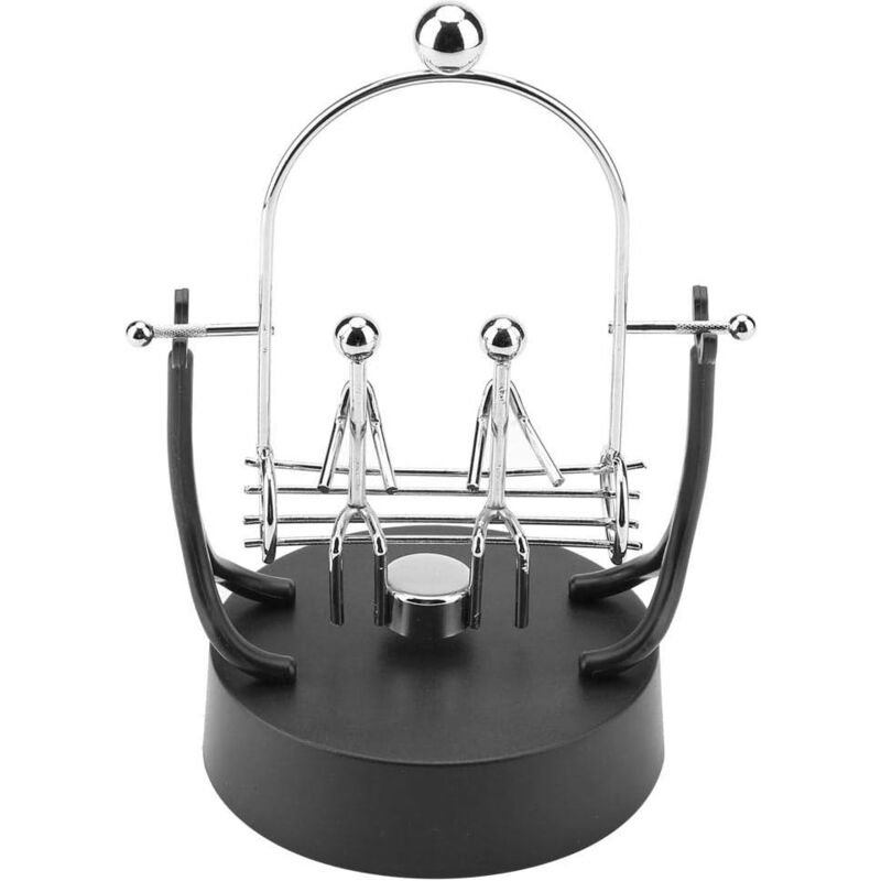 Perpetual Motion-Modell, elektronische Miniaturen, Schüttel- und Wackelgerät, oszillierendes Perpetuum Motion, kinetische Kunsthandwerksdekoration