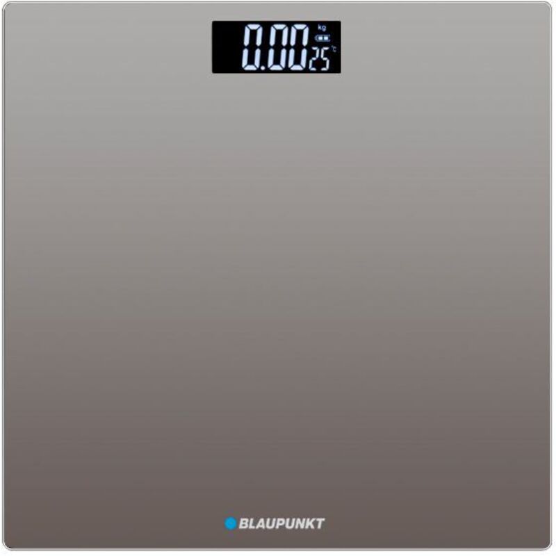 Blaupunkt - Personenwaage digitaldigital display detemperature - extra-flache Glasoberfläche