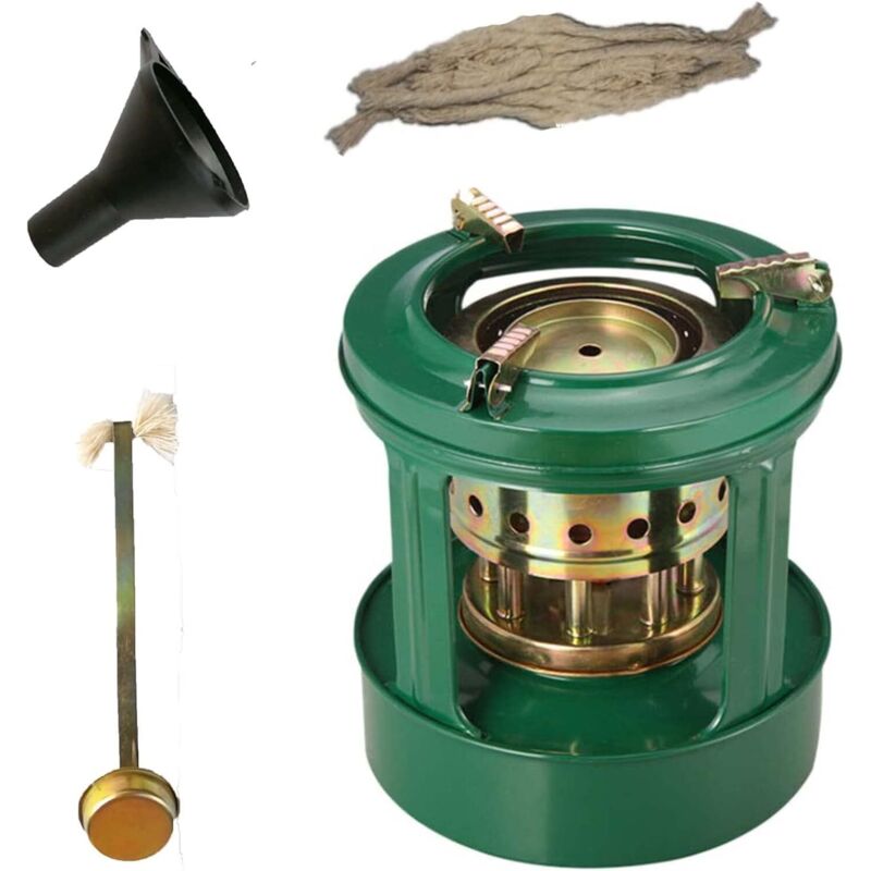 Petroleumofen,petroleumofen für innenräume,Mini Petroliumheizung,Petroleum Heizung mit 8 Docht zum Heizen,Tragbarer Petroleumheizer Nimmt Keinen