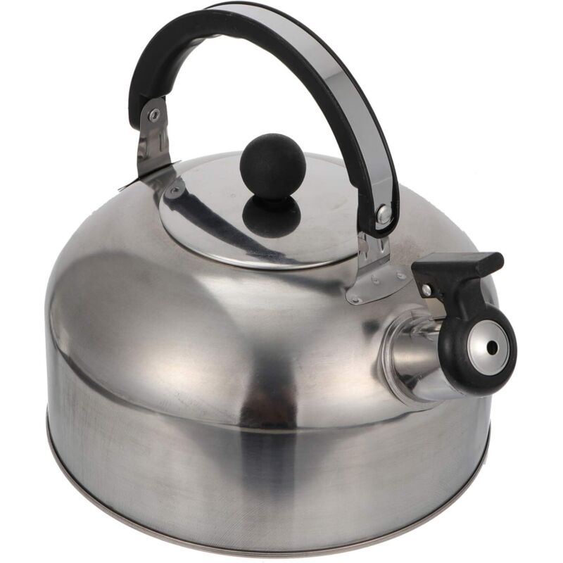 Pfeifender Wasserkocher, Teekessel, Pfeifender Edelstahl-Wasserkocher, Induktions-Teekanne, Kaffeemaschine, Pfeifender Wasserkocher für Gasherd, für