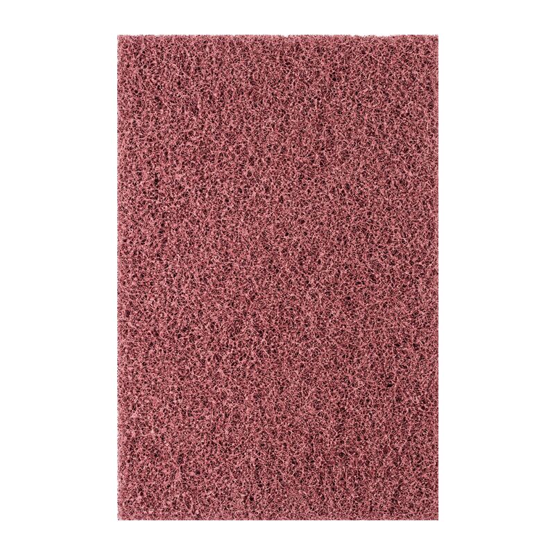 Handpad polinox L224xB154mm sehr grob 80 rotbraun Pferd