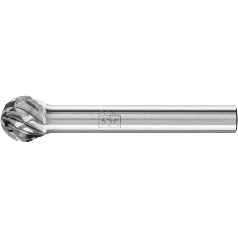 Hartmetall Hochleistungsfrässtift steel Kugel kud ø 10x09 mm Schaft-Ø 6 mm für Stahl - Pferd