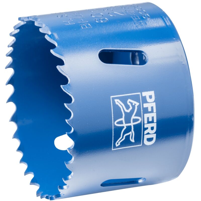 PFERD TOOLS Bi-Metall Lochsäge Co8/M42 Ø 60mm Schnitttiefe 31 mm für Stahl, Edelstahl, Blech, Holz