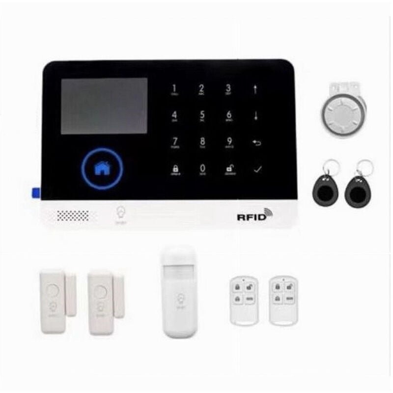 Trade Shop - PG-103 smart-alarmsystem-kit smart-wifi-kabelloser einbruchalarm für zuhause -