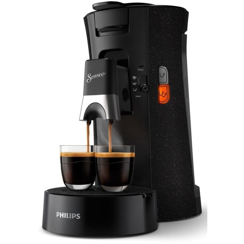 Senseo - Philips CSA240/20 Select eco, schwarz gesprenkel