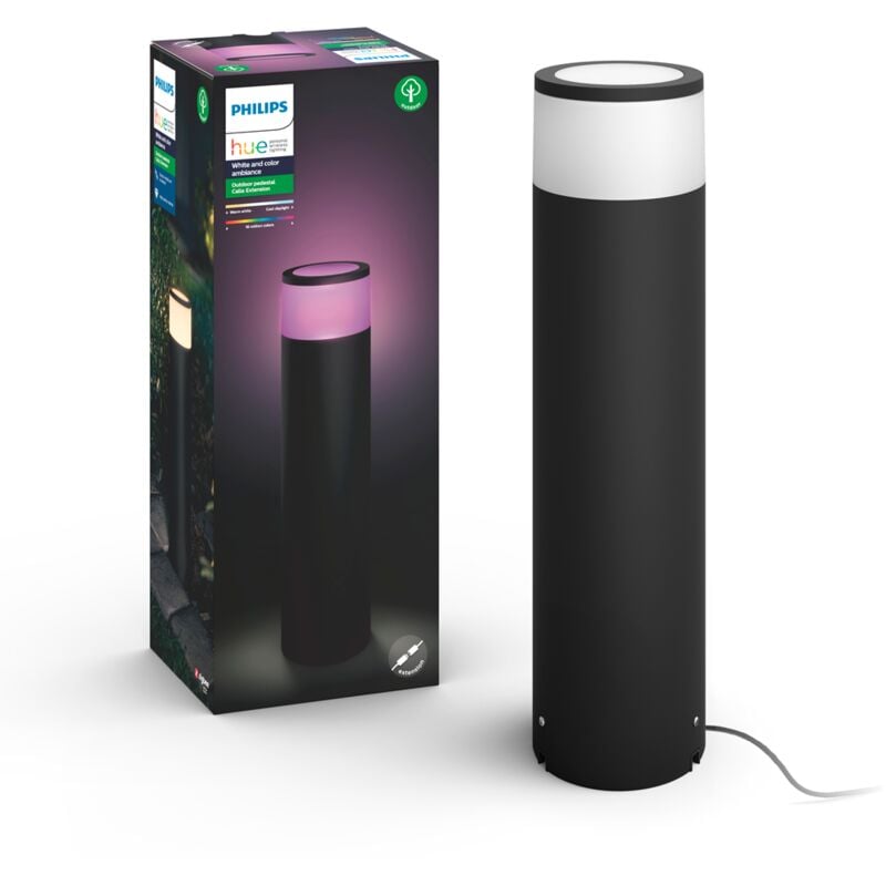 Ledkia - Philips Hue Calla Erweiterung led Sockelleuchte schwarz