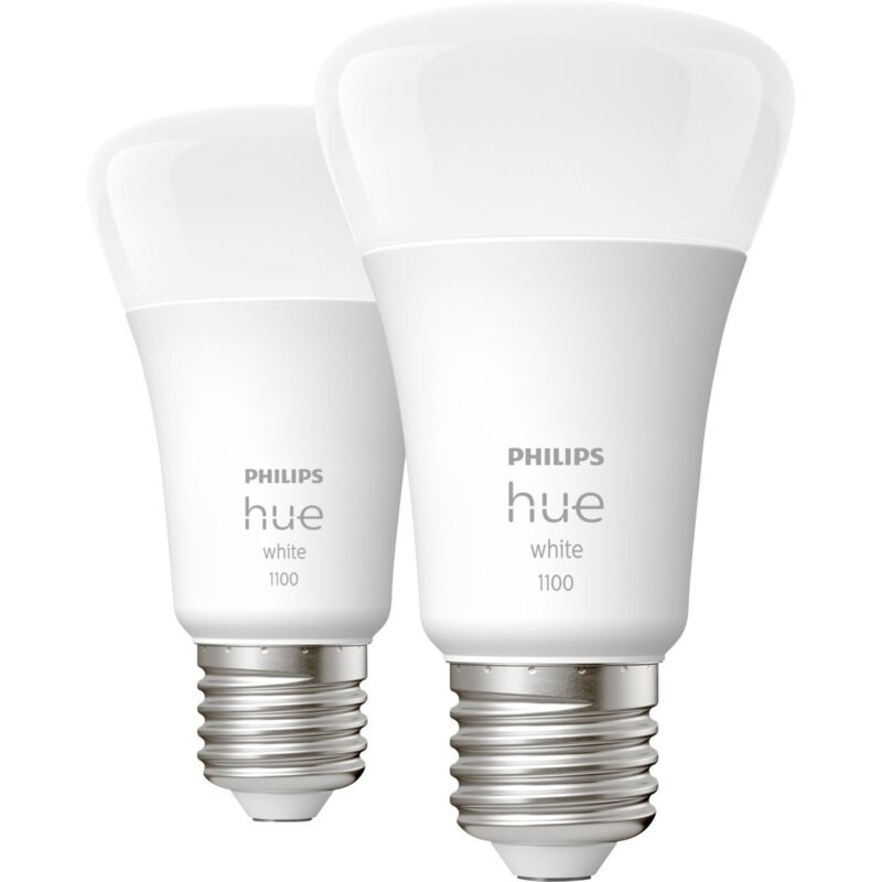 Philips Hue - weiss 2 led glÜhbirnen e27 9.5w a60 929002469205 28919200