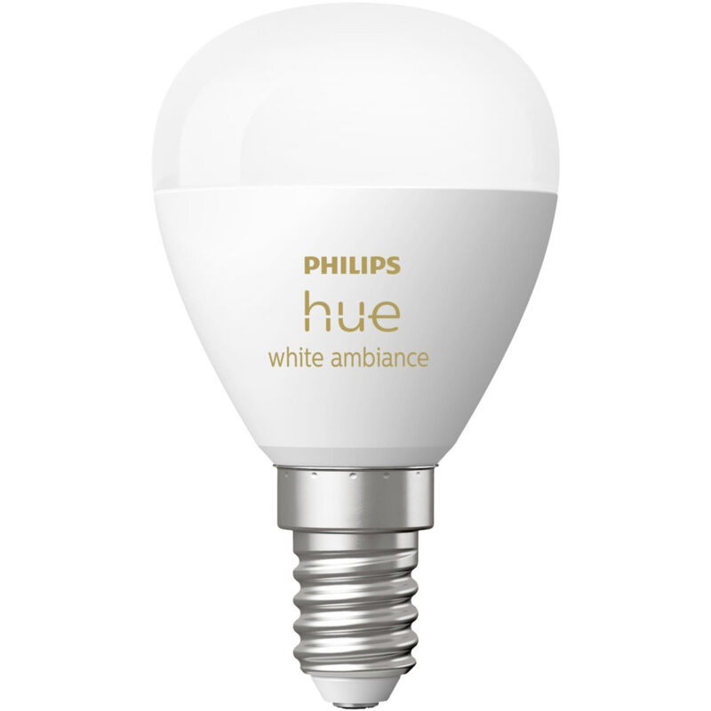 Hue LED-Leuchtmittel 8719514491106 EEK: F (A - G) Hue White Ambiance Luster E14 5.1 W EEK: F (A -