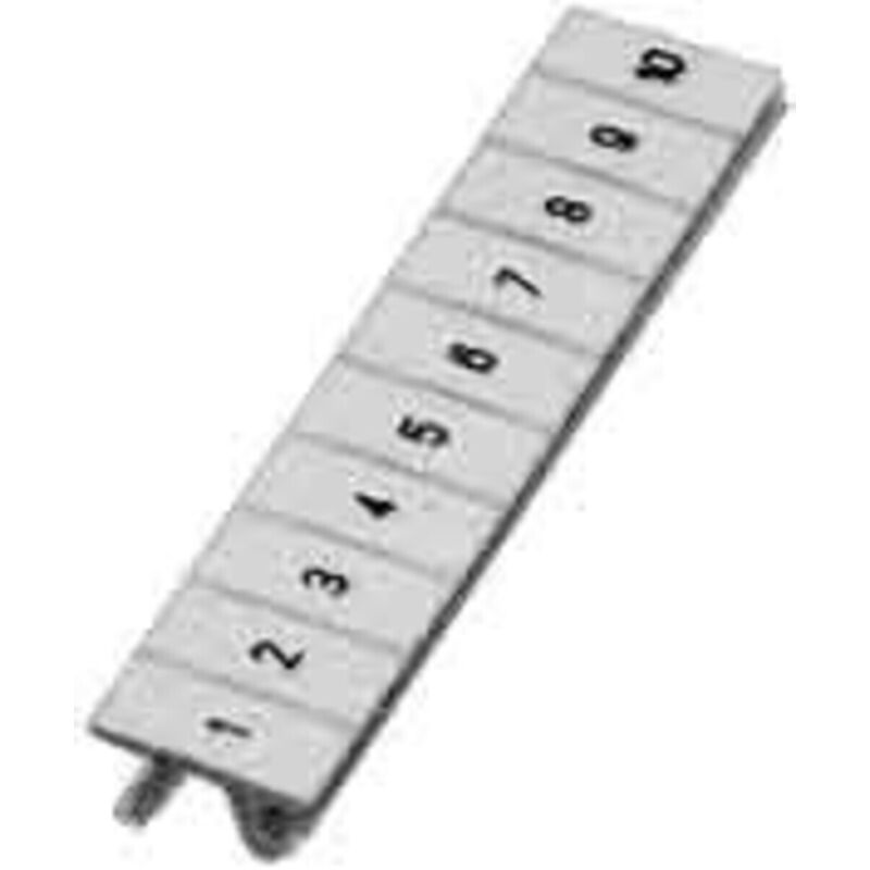Phoenix Contact - 1053412 Beschriftungsstreifen Passend für (Details): Klemmenbreite 10,2 mm Weiß 1 St