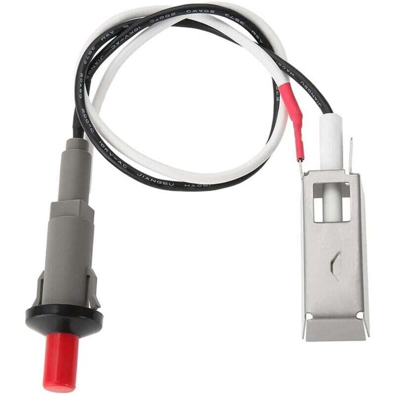 Piezo-Zünder-Ersatzset für Weber-Grills der Modelle 7510, Spirit E-210, Spirit 500/700, Genesis E-310/E-320, Genesis Silver B/C, Genesis Gold B/C und