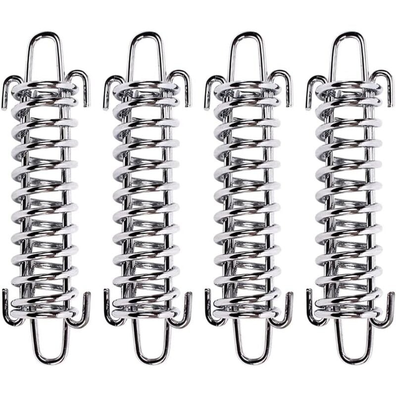 Ersandy - Pinic Wandern 4-teiliges Markisen-Befestigungsset, Spannfeder, Legierungsfeder, Markisen-Federschnalle, robustes